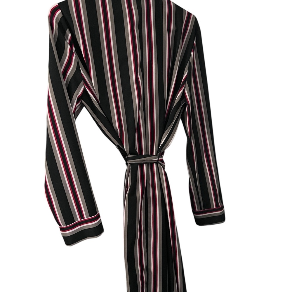 ⭐️⭐️Dynamite Black and Red Striped Wrap Dress